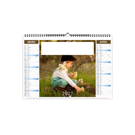Calendrier illustré personnalisable - ECO