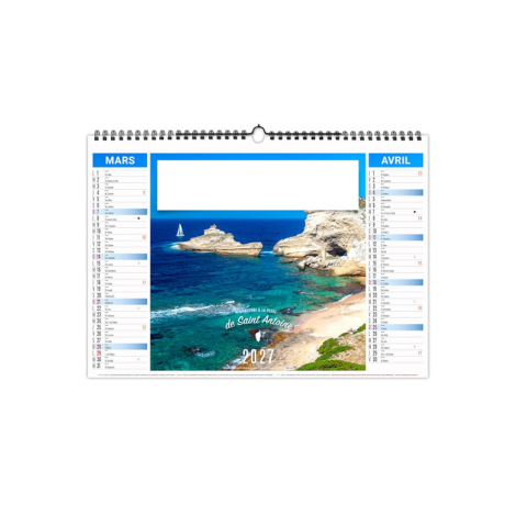 Calendrier illustré personnalisable - ECO