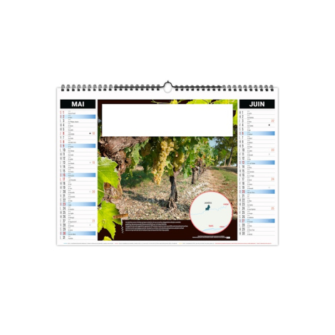 Calendrier illustré personnalisable - ECO