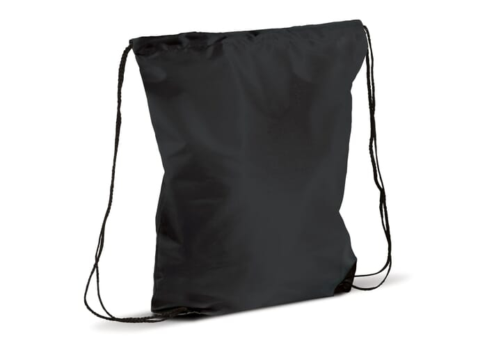 Gym-bag publicitaire en rPET 210T Noir