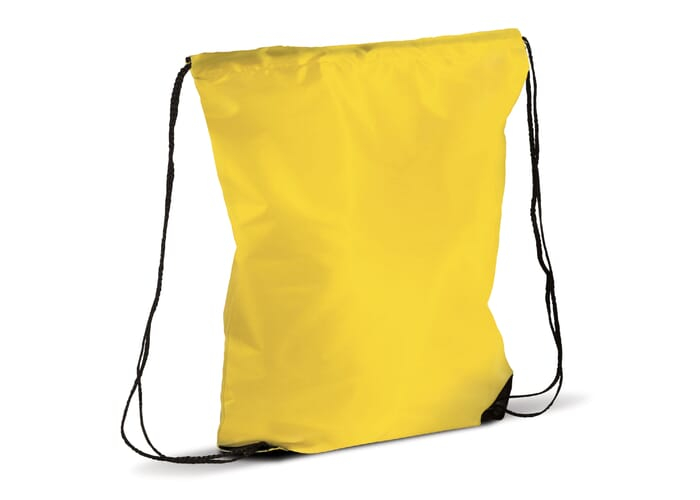 Gym-bag publicitaire en rPET 210T Jaune