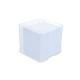 Bloc publicitaire de papier 10x10x10cm avec compartiments Bloc publicitaire de papier 10x10x10cm avec compartiments