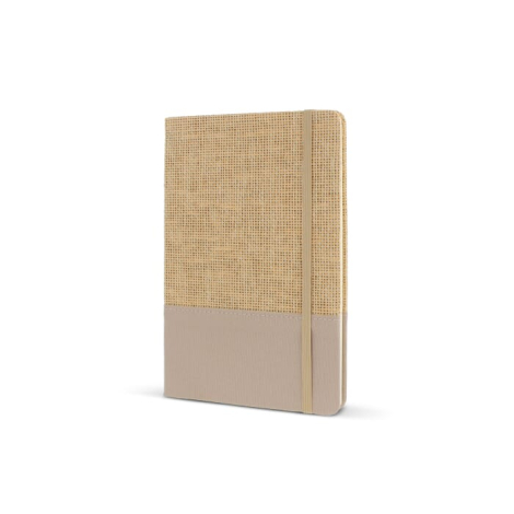 Carnet bambou personnalisable A5 à reliure d'angle