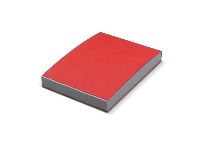 Bloc-notes personnalisable papier recyclé Rouge