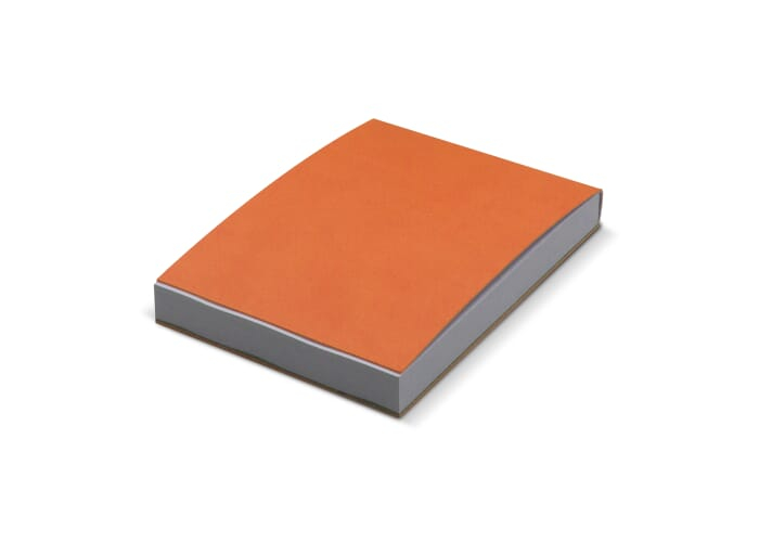 Bloc-notes personnalisable papier recyclé Orange