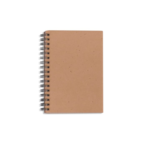 Cahier à spirale publicitaire en papier ensemencé