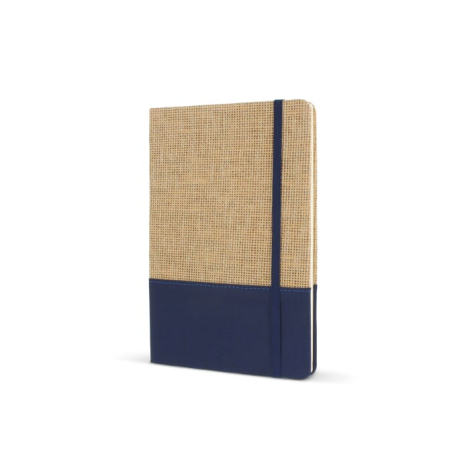 Carnet A5 promotionnel en jute R-PET