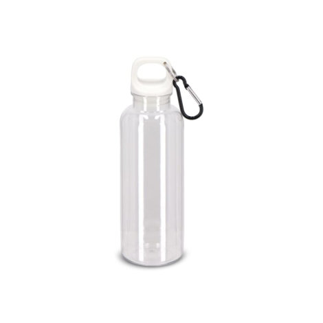 Gourde recyclée 750 ml à personnaliser avec mousqueton Nina
