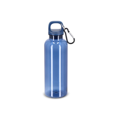 Gourde recyclée 750 ml à personnaliser avec mousqueton Nina