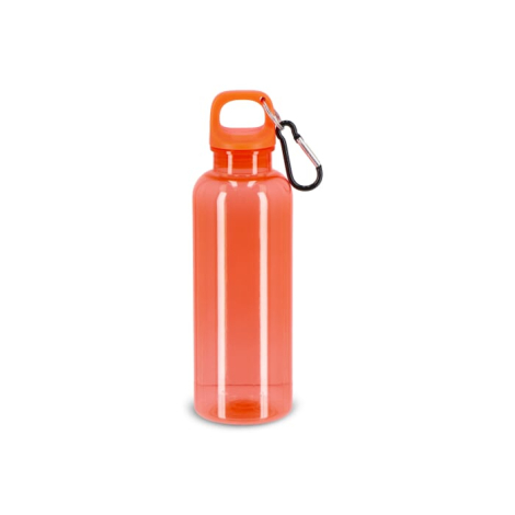 Gourde recyclée 750 ml à personnaliser avec mousqueton Nina