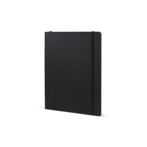Carnet de notes en cuir recyclé publicitaire Midi