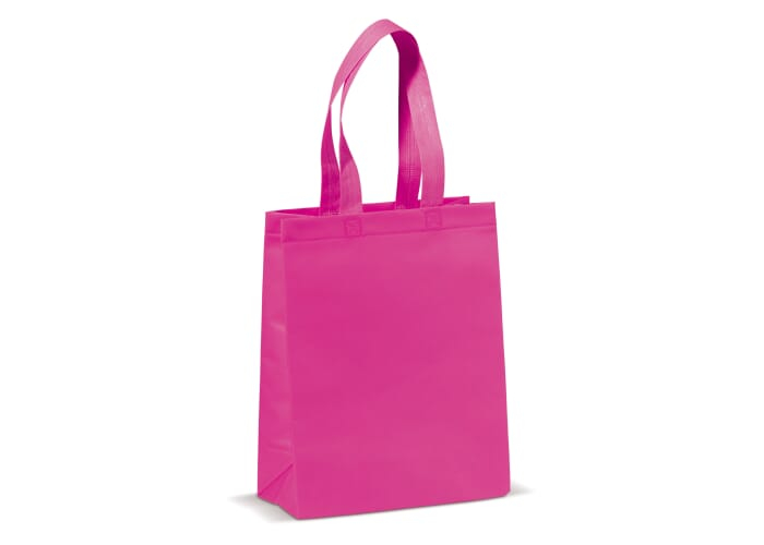 Sac en jute personnalisable Rose