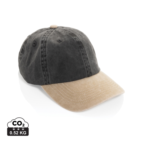 Casquette personnalisée en coton recyclé bicolore BEAU AWARE™