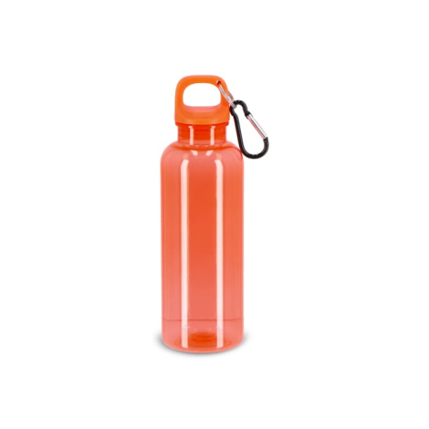 Bouteille promotionnelle 500ml R-PET avec mousqueton