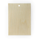 Badge en bois à personnaliser - A6