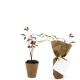 Mini plant d'arbre fibre de bois à personnaliser Mini plant d'arbre fibre de bois à personnaliser