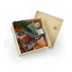 Coffret de Noël publicitaire avec chocolat et sapin