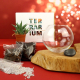 Terrarium publicitaire en kit avec une plante dépolluante