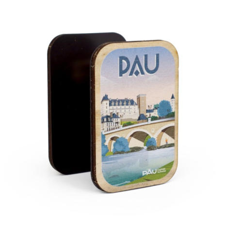 Magnet en bois personnalisable fabriqué en France