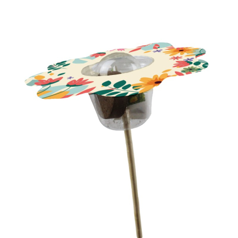 La tige florale publicitaire