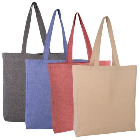 Tote bag publicitaire en coton recyclé 150g - Jhansi