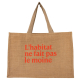 Sac en jute amidonnée publicitaire - Kollam