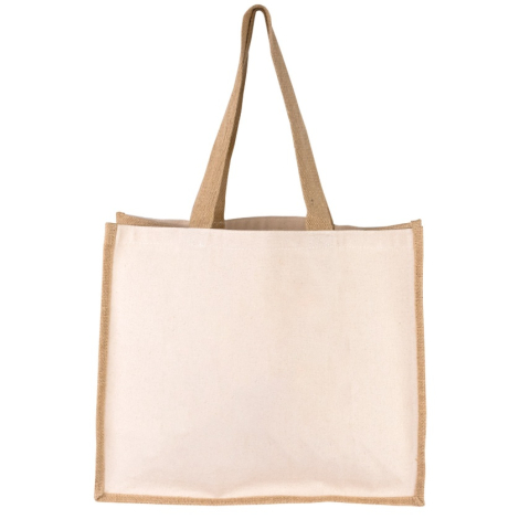 Sac cabas publicitaire en jute et coton 320g - Howrah