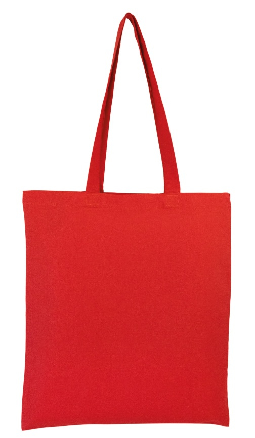 Sac publicitaire en coton 130g - Kanpur Rouge