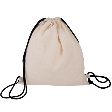 Sac à dos gym bag publicitaire en coton 160 gr - Gaya