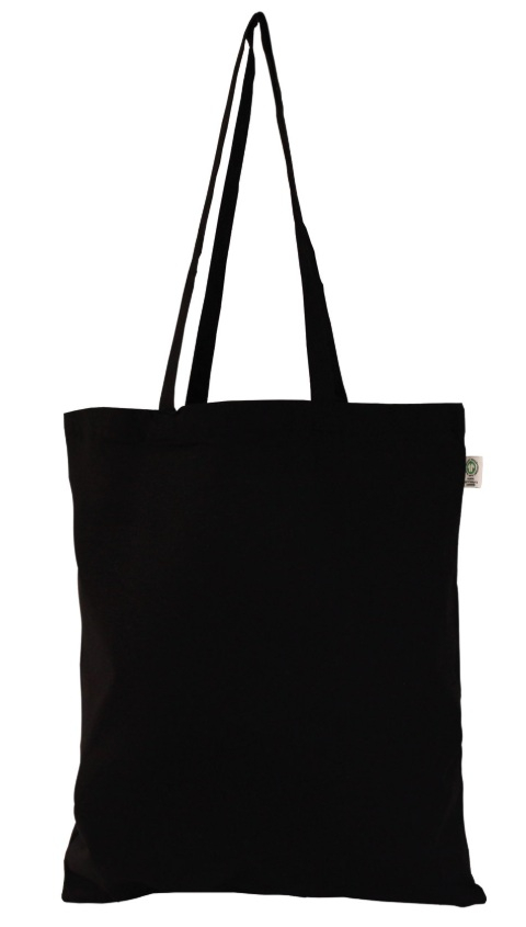 Tote bag publicitaire coton bio 160g - Thane Noir
