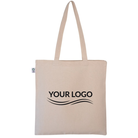 Sac shopping promotionnel en coton bio 240g - Patna