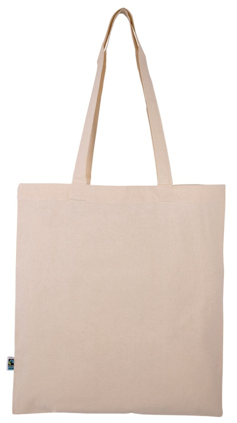 Sac publicitaire en coton équitable 160g - BARELI Naturel