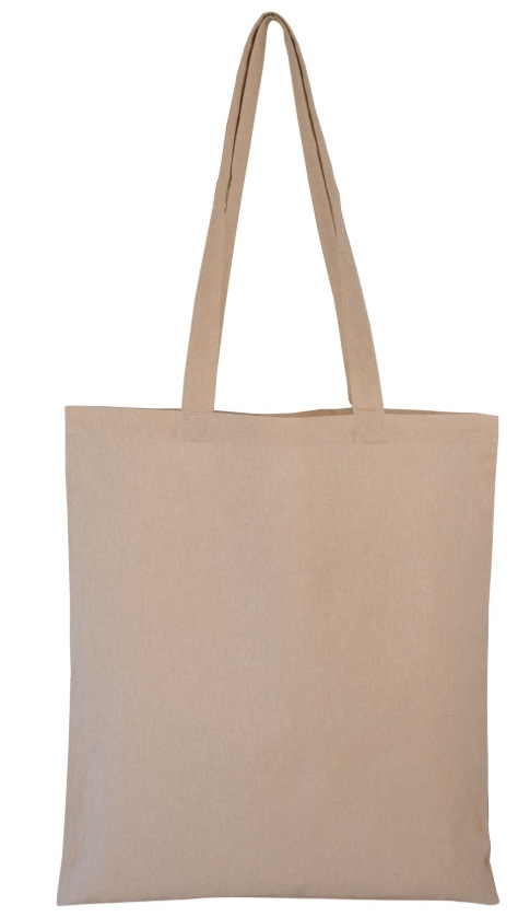 Sac shopping en coton recyclé personnalisable 150g - Nazik Naturel