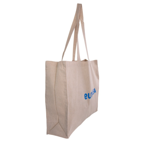 Sac shopping en coton recyclé publicitaire 150 gr - Kulti
