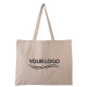 Sac shopping en coton recyclé publicitaire 150 gr - Kulti
