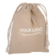 Pochon publicitaire coton recyclé 120 gr - 15x20 cm