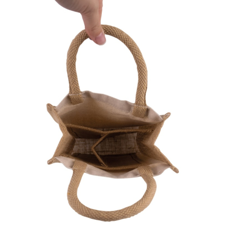 Sac cabas pour 2 bouteilles à personnaliser