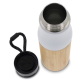 Bouteille isotherme publicitaire avec dragonne bambou 500ml