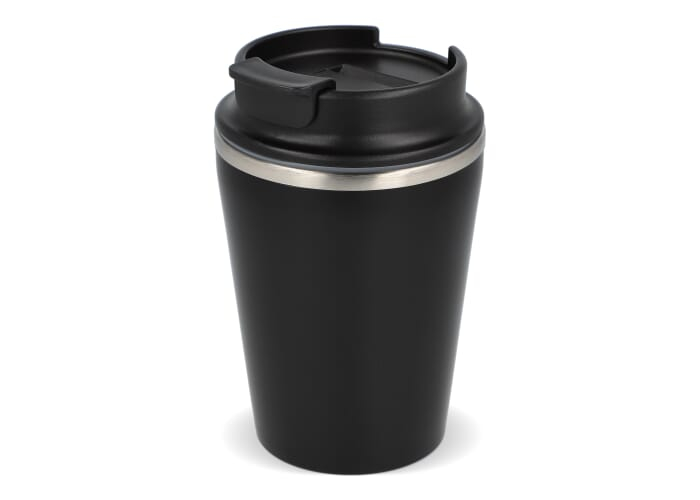 Tasse 280ml à personnaliser en matériaux recyclés T-cup Noir