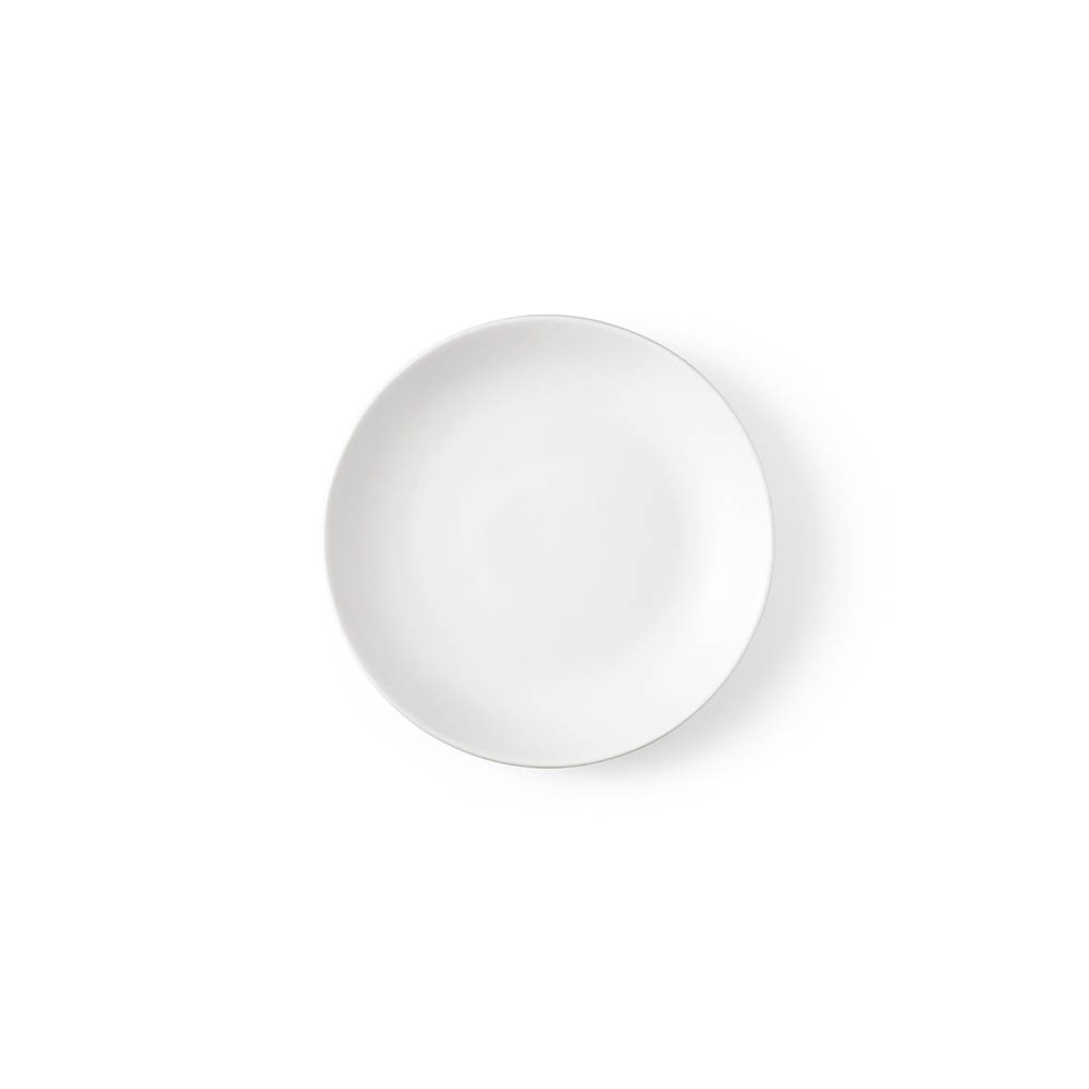 Assiette dessert promotionnelle 19,5 cm céramique Monet Blanc