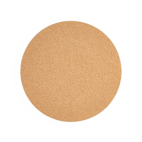 Set table liège publicitaire rond diamètre 38 cm Mercury