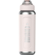 Bouteille d’eau isotherme présentée de face avec bouchon sport à ouverture rabattable et mousqueton intégré, personnalisation vi