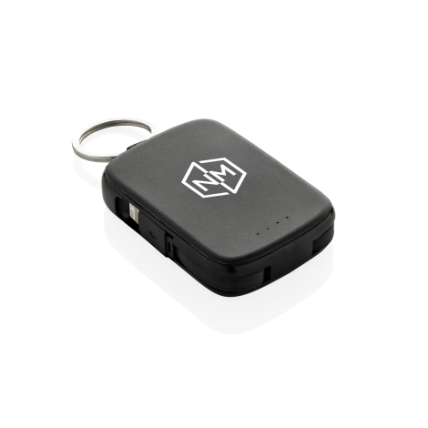 Batterie externe recyclée 2000 mAh personnalisée Nexo