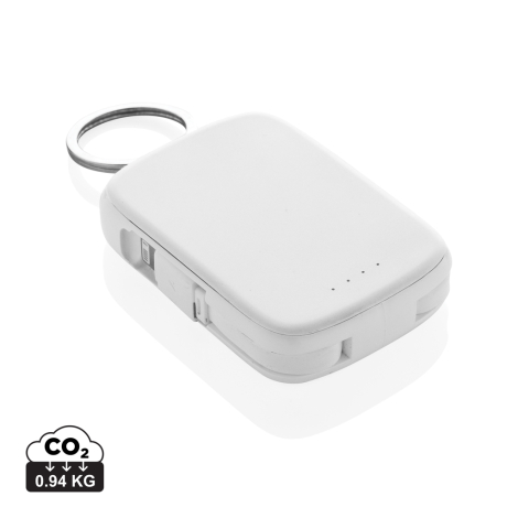 Batterie externe recyclée 2000 mAh personnalisée Nexo