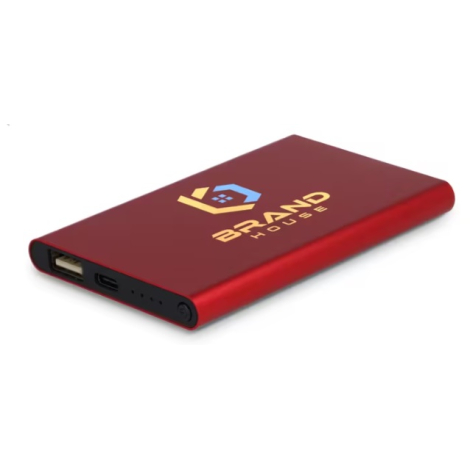 Powerbank 4000 mAh en alu recyclé personnalisable Enera