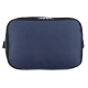 Vue de dessus d'un sac isotherme fermé mettant en évidence le rabat supérieur zippé du compartiment principal. Vue de dessus d'un sac isotherme fermé mettant en évidence le rabat supérieur zippé du compartiment principal.