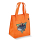 Sac isotherme compact en R-PET non tissé avec personnalisation visible sur la face avant, anses courtes, soufflet latéral et plu Sac isotherme compact en R-PET non tissé avec personnalisation visible sur la face avant, anses courtes, soufflet latéral et plu