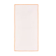 Serviette R-PET Quick Dry sans marquage vue à plat. Serviette R-PET Quick Dry sans marquage vue à plat.