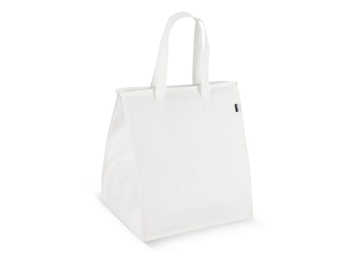 Cabas isotherme personnalisé en intissé 75 g/m² Blanc
