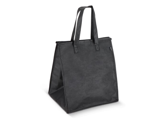 Cabas isotherme personnalisé en intissé 75 g/m² Noir